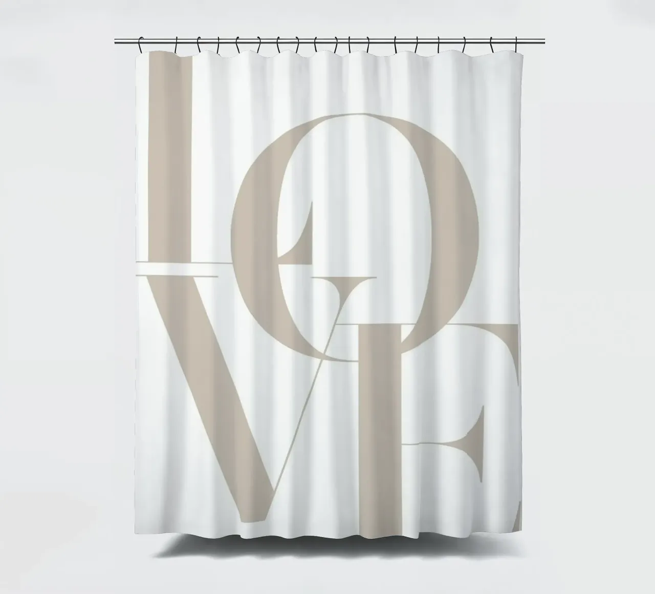 L'amore tenda da doccia da Alexa Bell