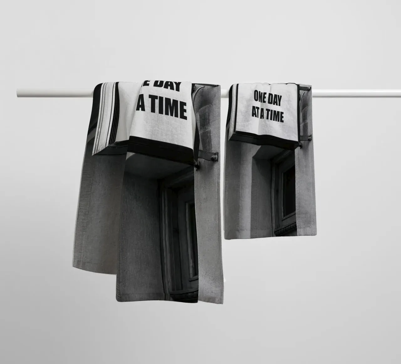 sign text motivation towel by Alexa Bell