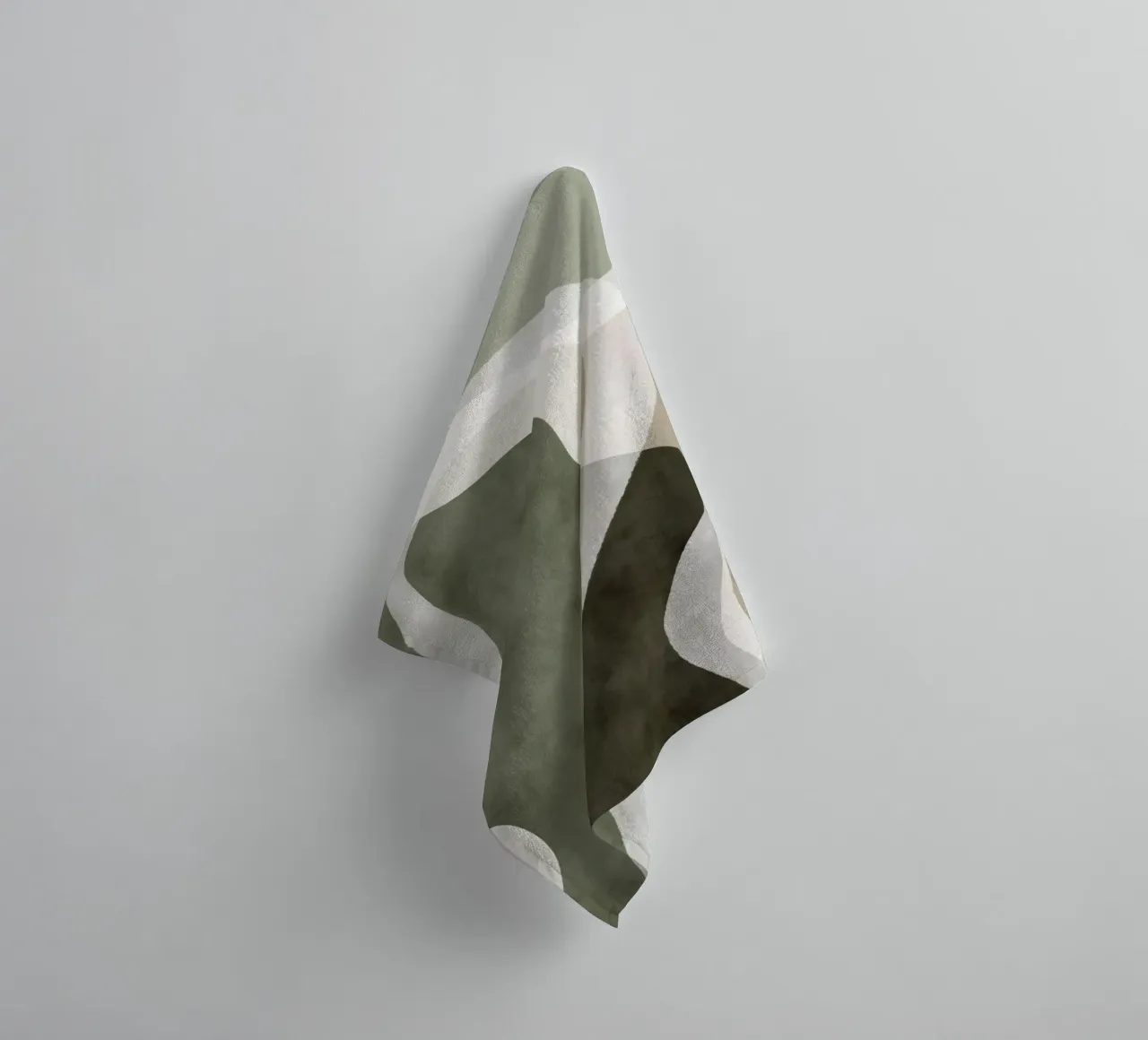 abstrakt geometrisch fließend Handtuch von Alexa Bell