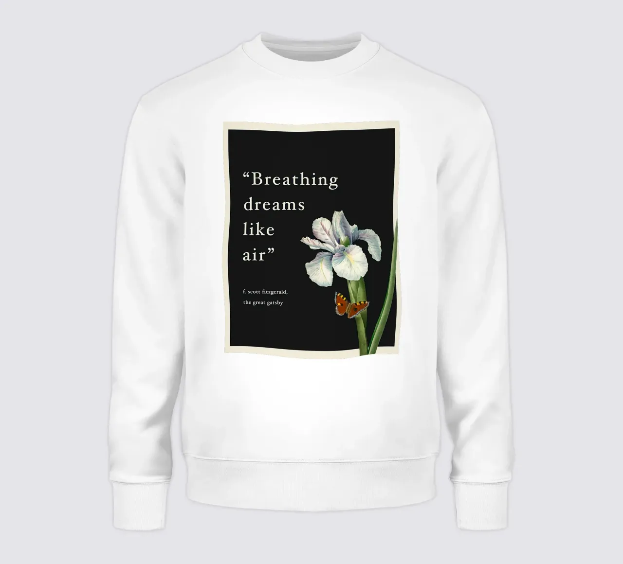 Respirar los sueños como el aire sudadera de Leahprint