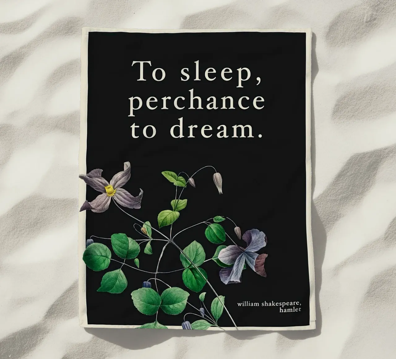 Dormire per sognare telo mare da Leahprint
