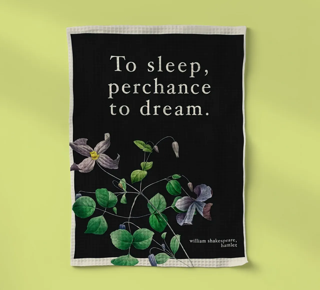 Dormir, c'est rêver torchon de Leahprint