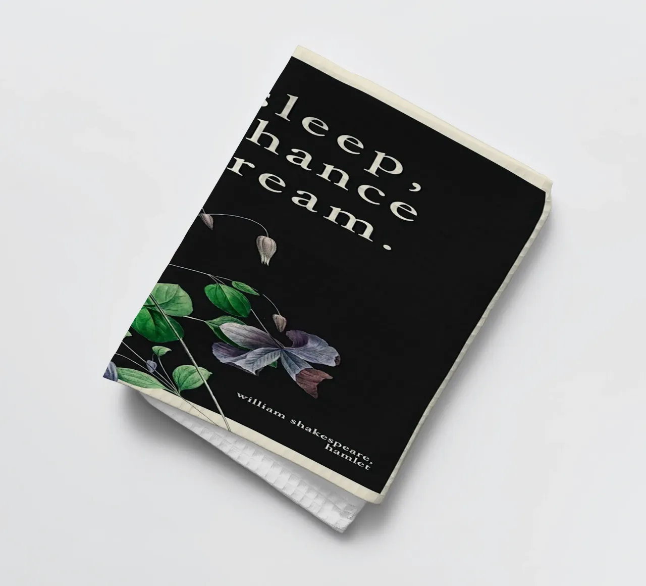 Dormir, c'est rêver torchon de Leahprint