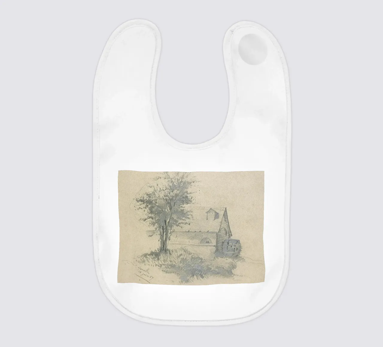 Moulin sulla Lézarde bavaglino da RodneyArt