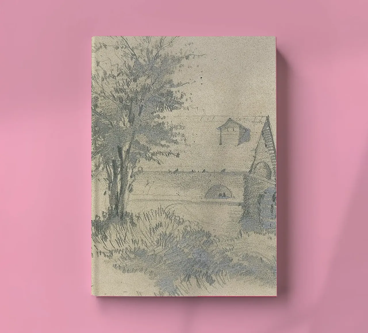 Moulin on the Lézarde notebook by RodneyArt