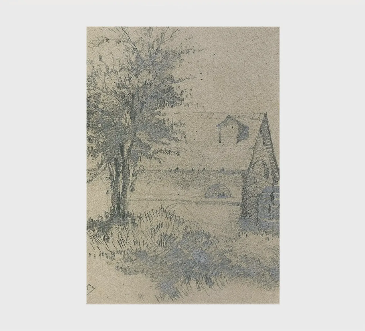 Moulin on the Lézarde notebook by RodneyArt