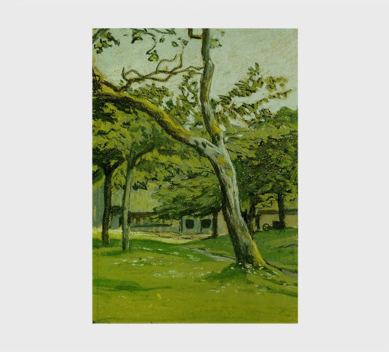 Normandy Farm under the Trees notebook by RodneyArt