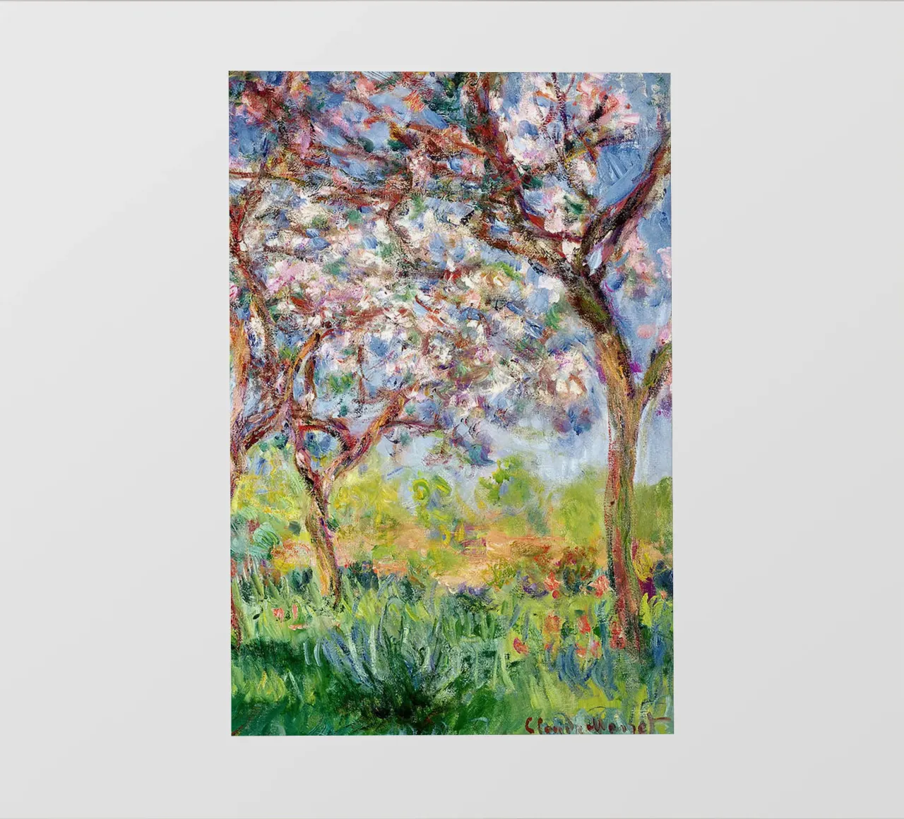Primavera a Giverny telo in pvc da RodneyArt