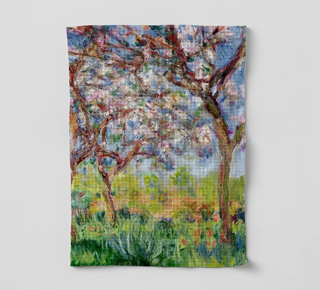 Primavera a Giverny canovaccio da cucina da RodneyArt