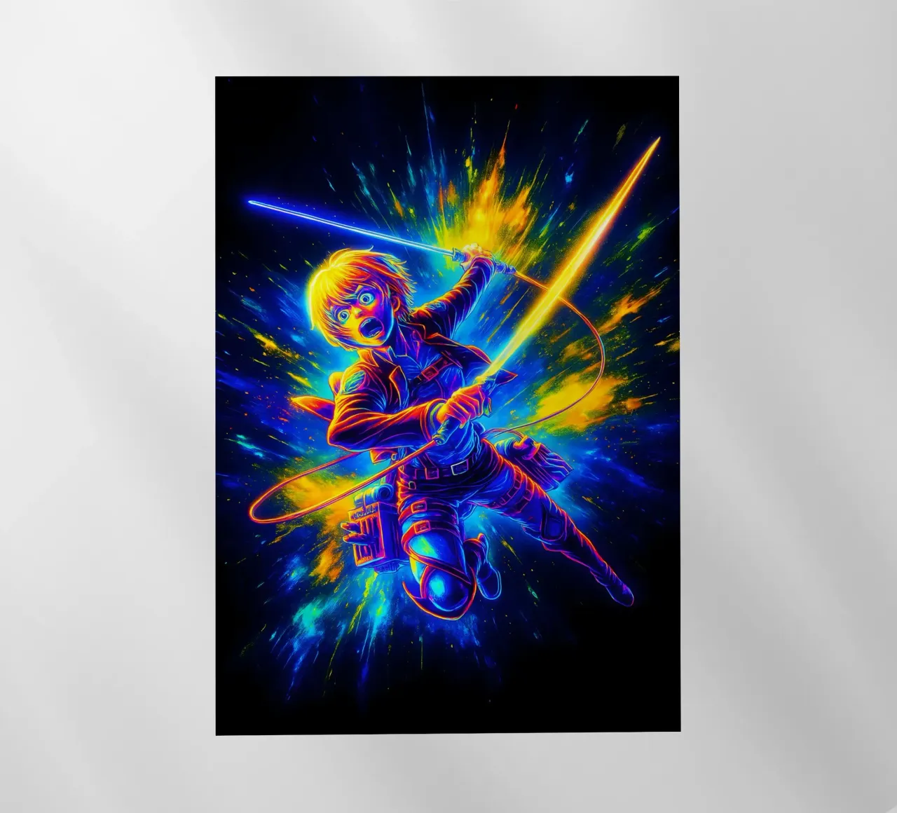 Soul Of Attack on titan Armin Arlert pellicola backlit da DGSoulheroes