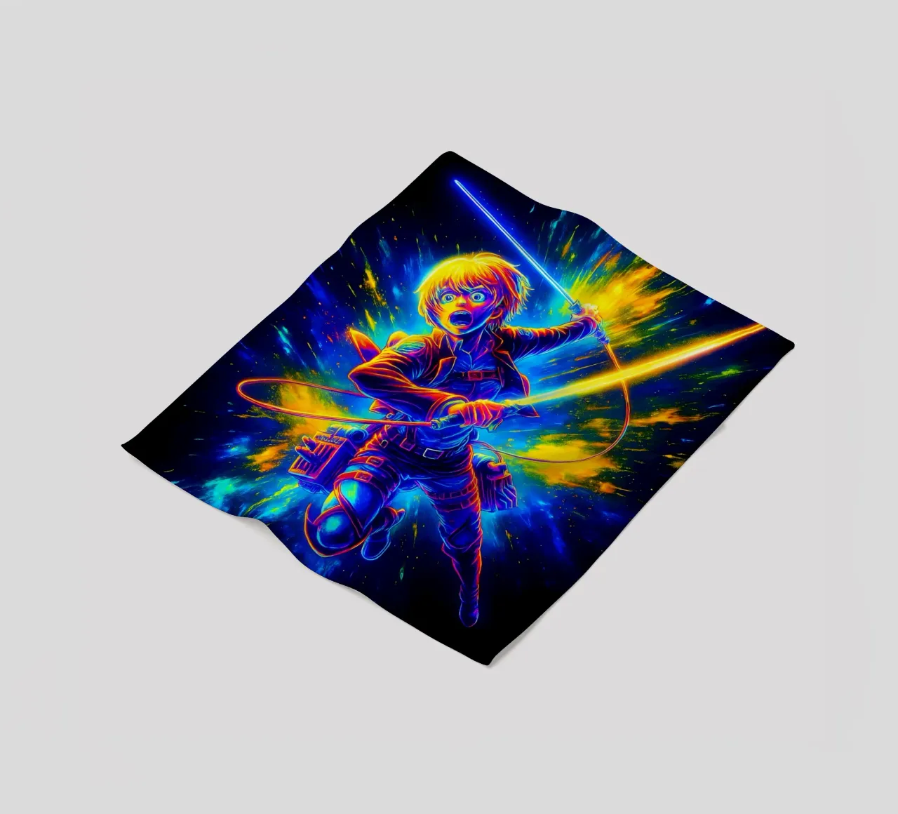 Soul Of Attack on titan Armin Arlert coperta in pile da DGSoulheroes