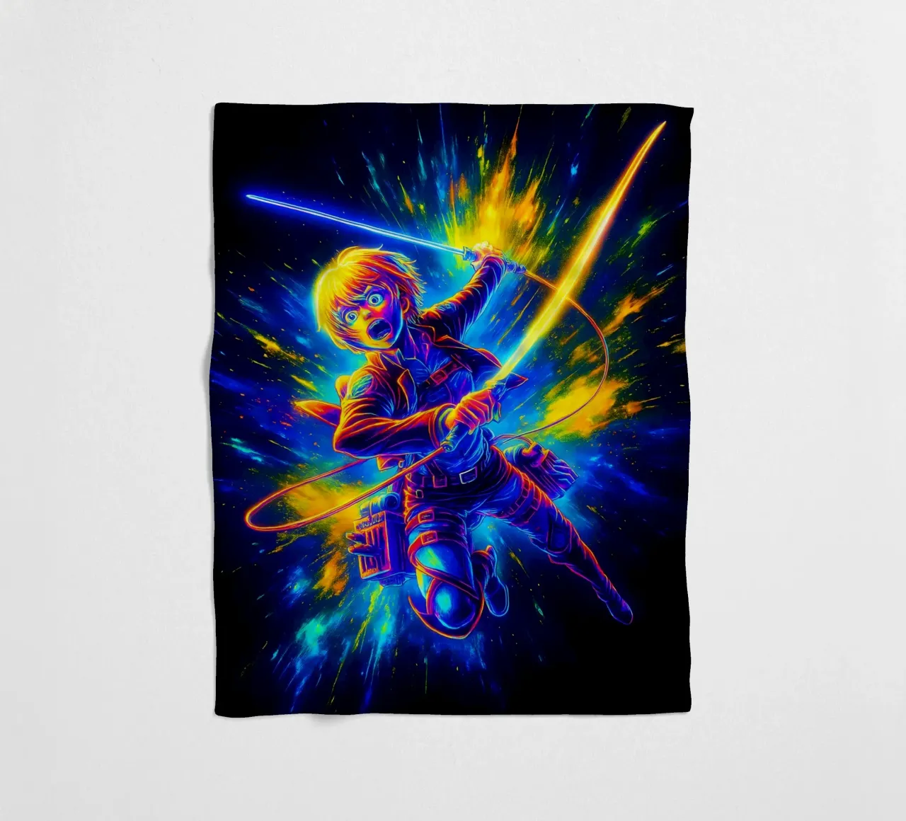 Soul Of Attack on titan Armin Arlert coperta in pile da DGSoulheroes