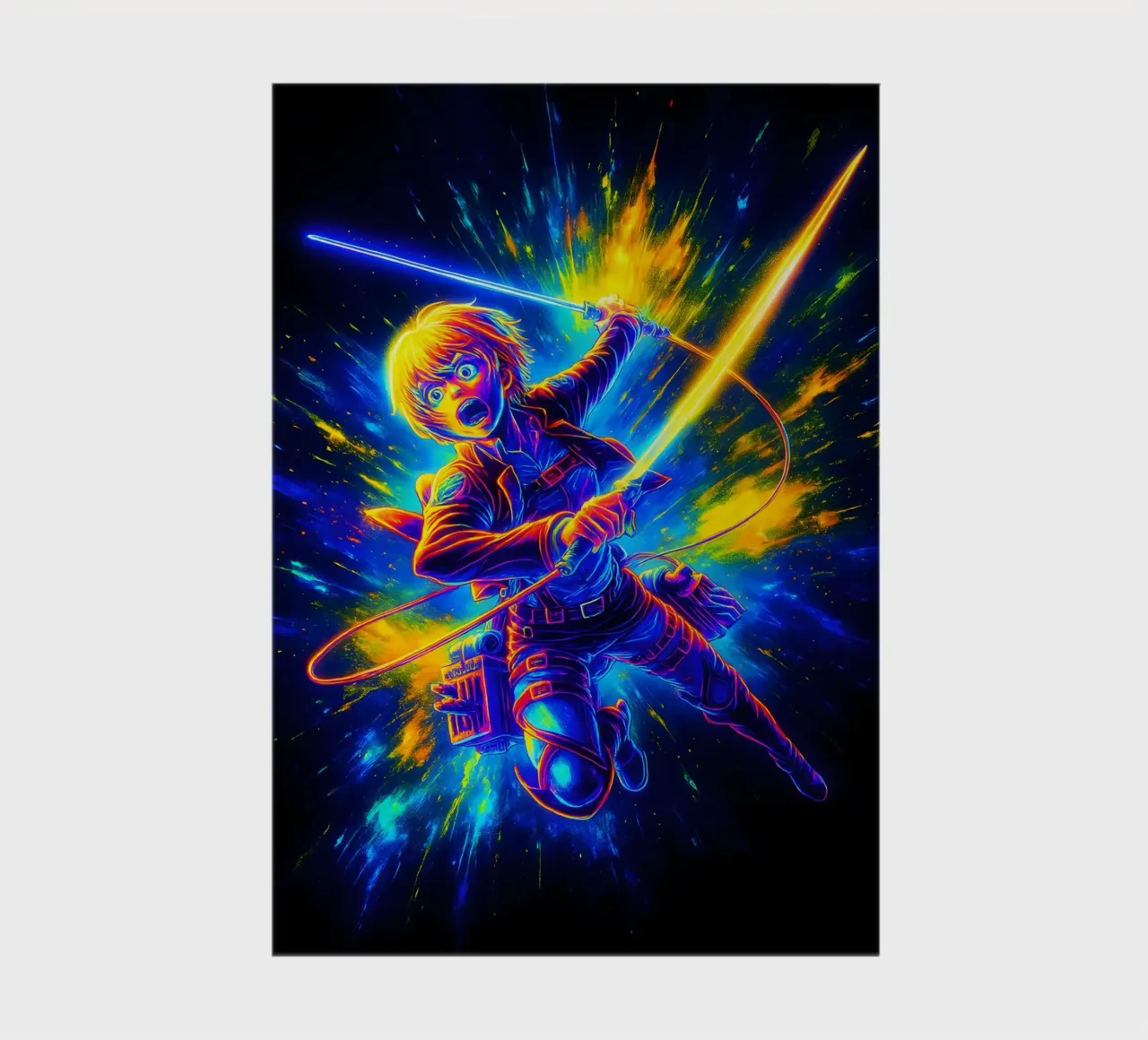 Soul Of Attack on titan Armin Arlert notitieboek van DGSoulheroes