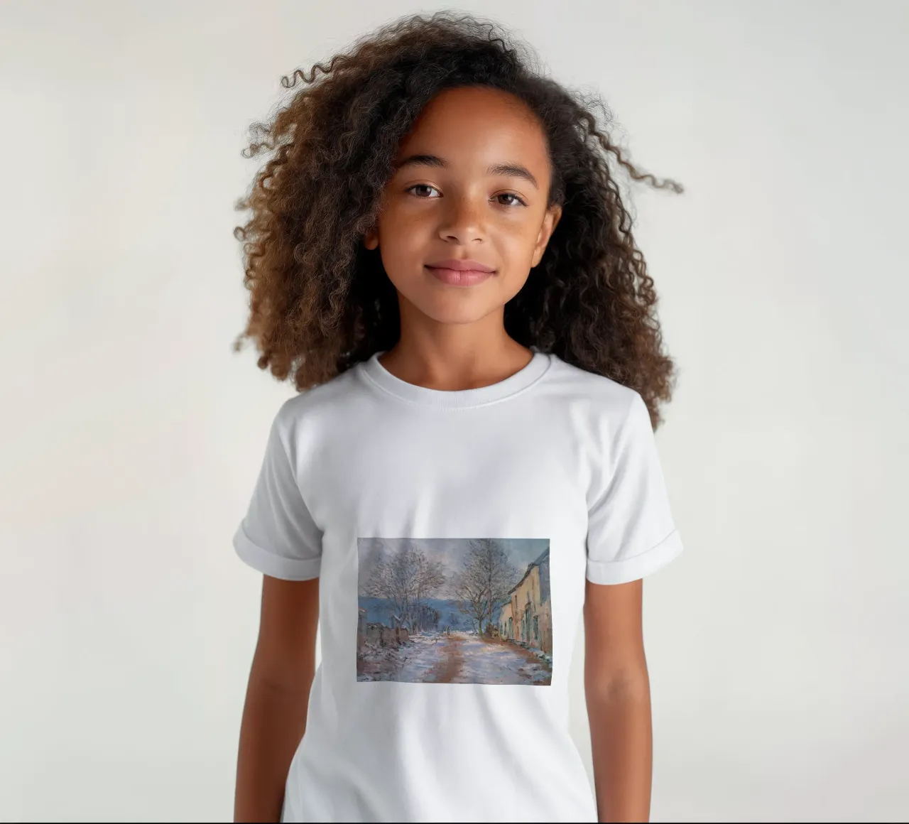 Neve a Limetz Effet de neige a Limetz t-shirt bambini da RodneyArt