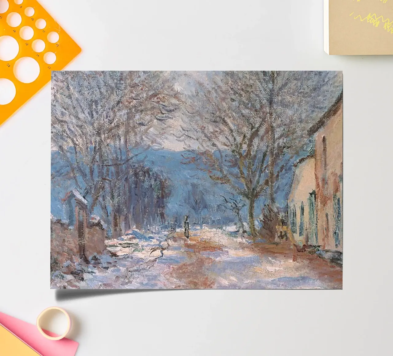 Neve a Limetz Effet de neige a Limetz foglio adesivo da RodneyArt
