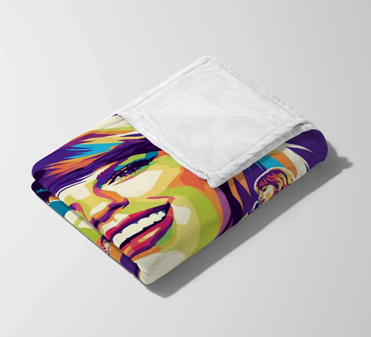 Taylor Swift - WPAP art style (1) coperta in pile da Hantamrata