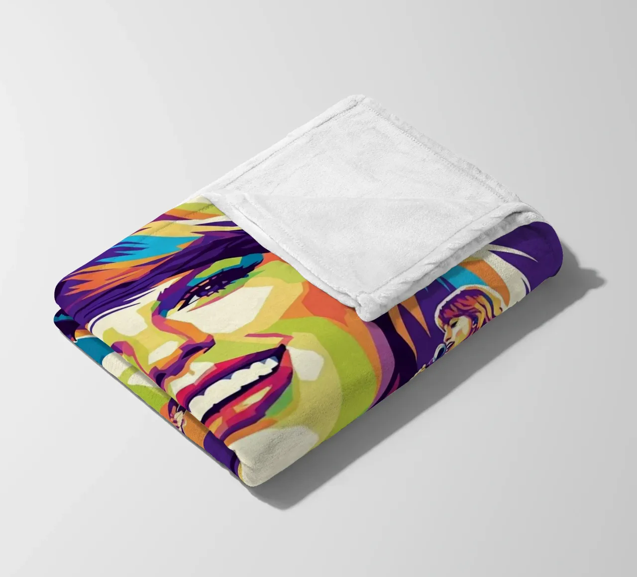 Taylor Swift - WPAP art style (1) coperta in pile da Hantamrata