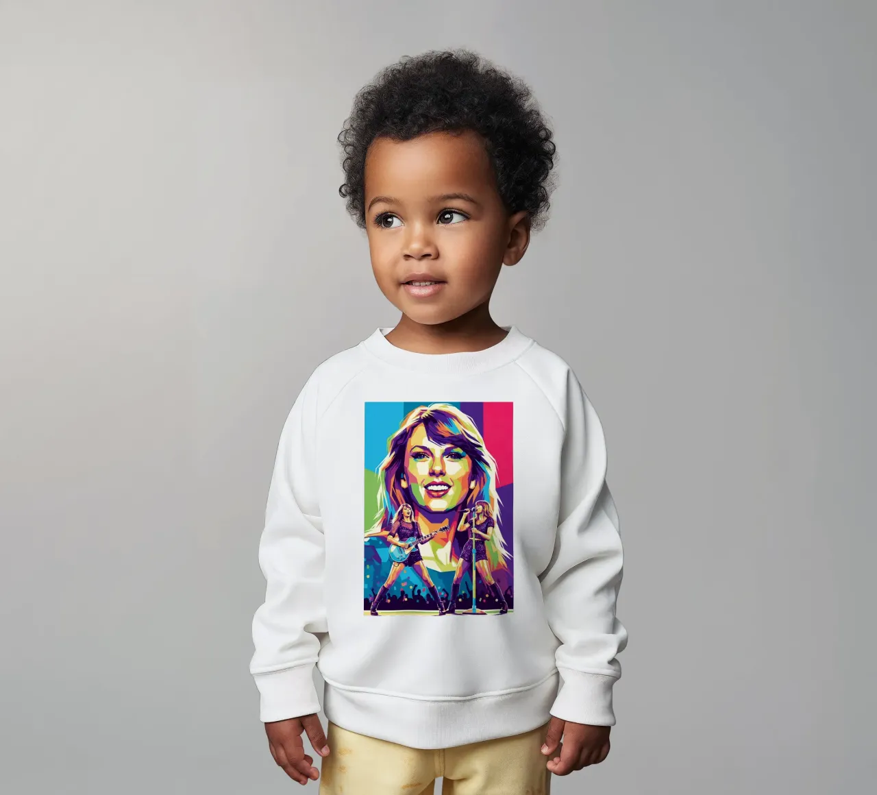 Taylor Swift - WPAP art style (1) felpa neonato da Hantamrata