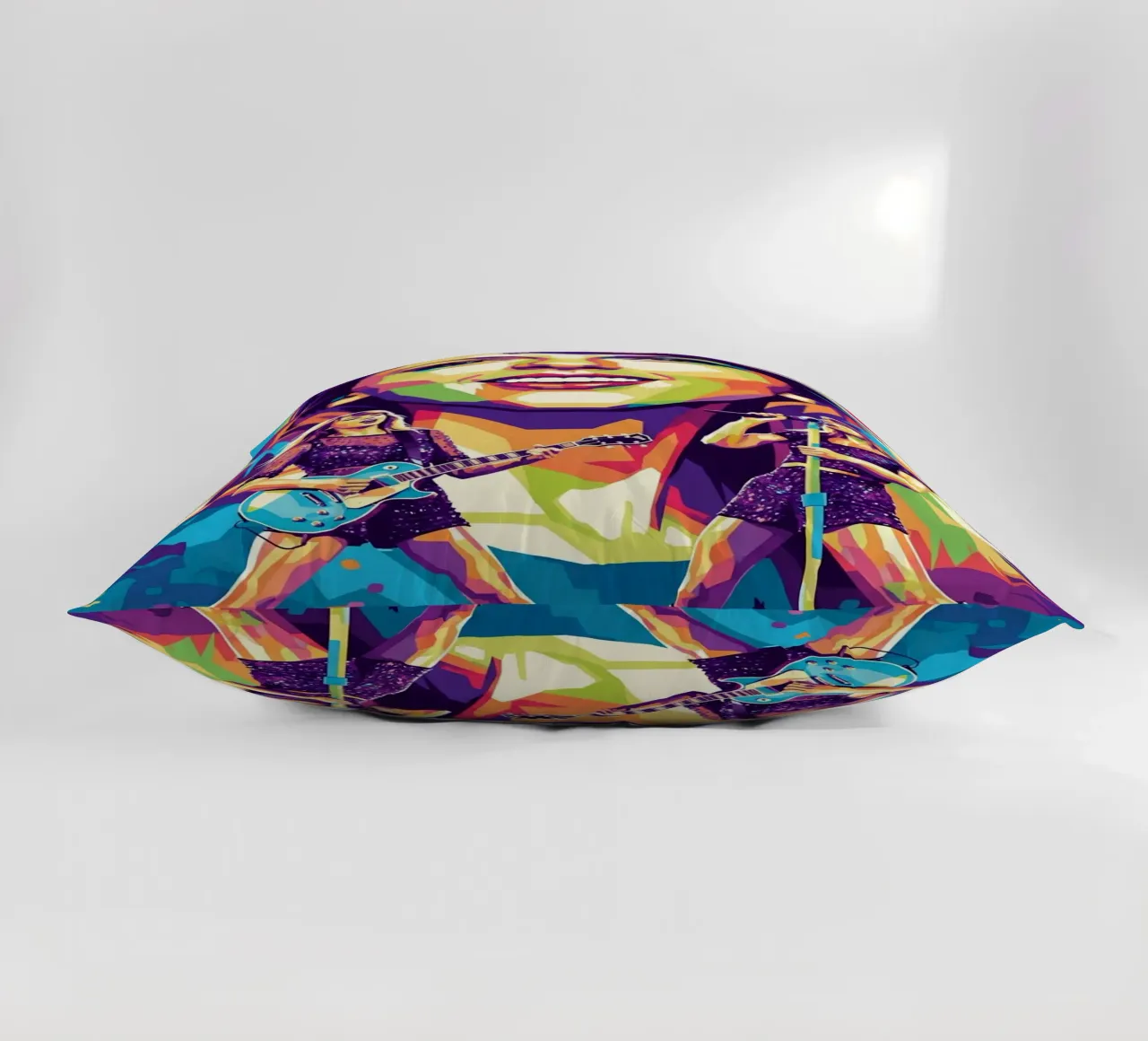 Taylor Swift - WPAP art style (1) decorative cushion by Hantamrata