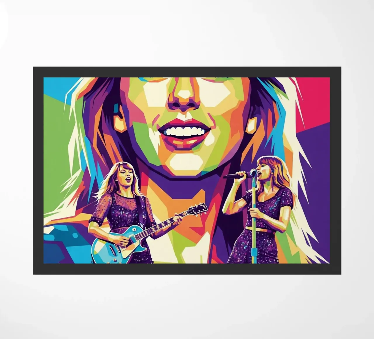 Taylor Swift - WPAP art style (1) zerbino da Hantamrata