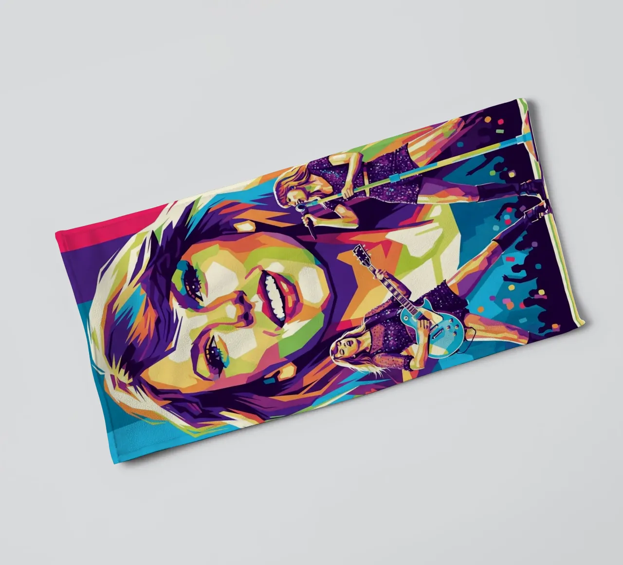 Taylor Swift - WPAP art style (1) asciugamano da bagno da Hantamrata