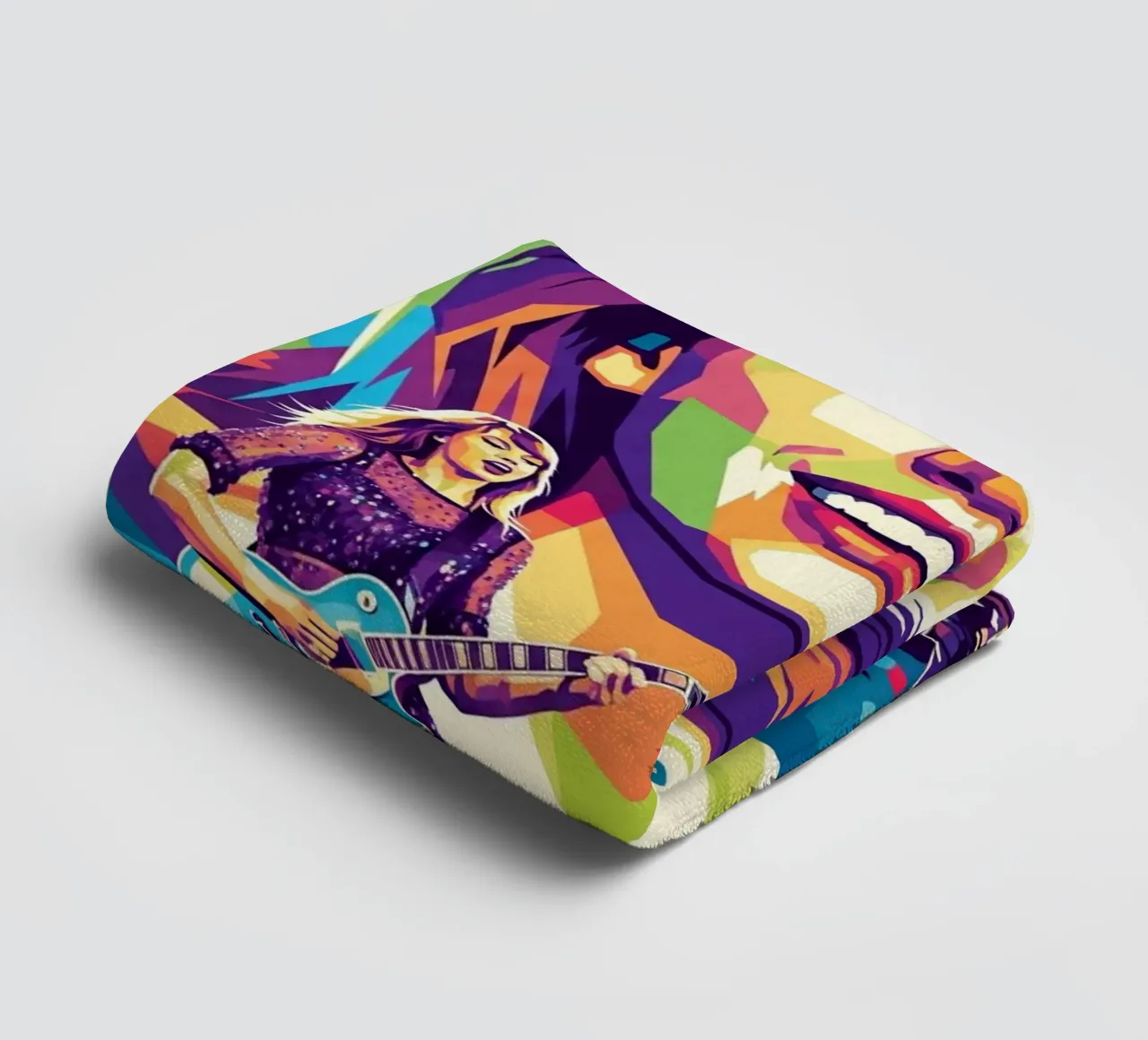 Taylor Swift - WPAP art style (1) asciugamano da bagno da Hantamrata