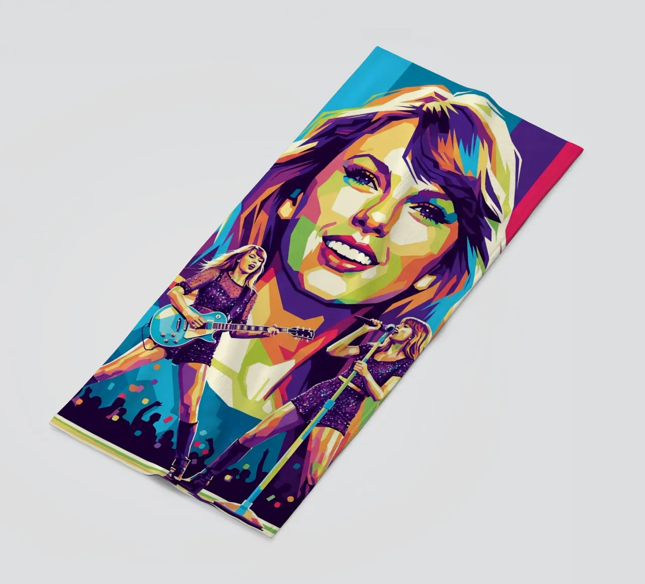 Taylor Swift - WPAP art style (1) telo mare da Hantamrata