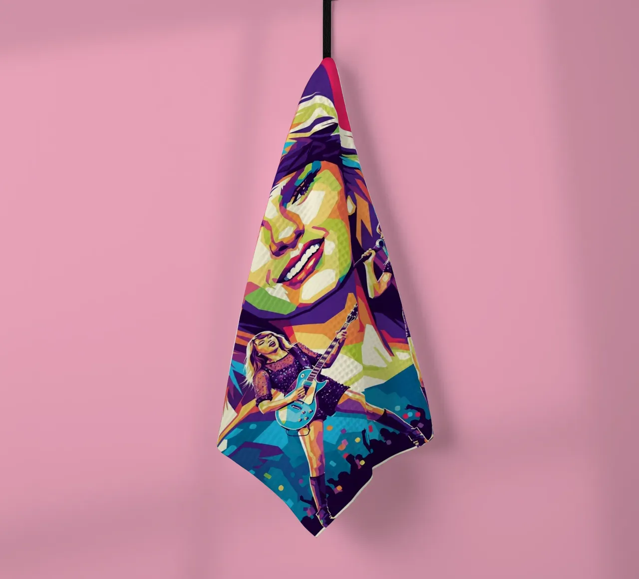 Taylor Swift - WPAP art style (1) torchon de Hantamrata