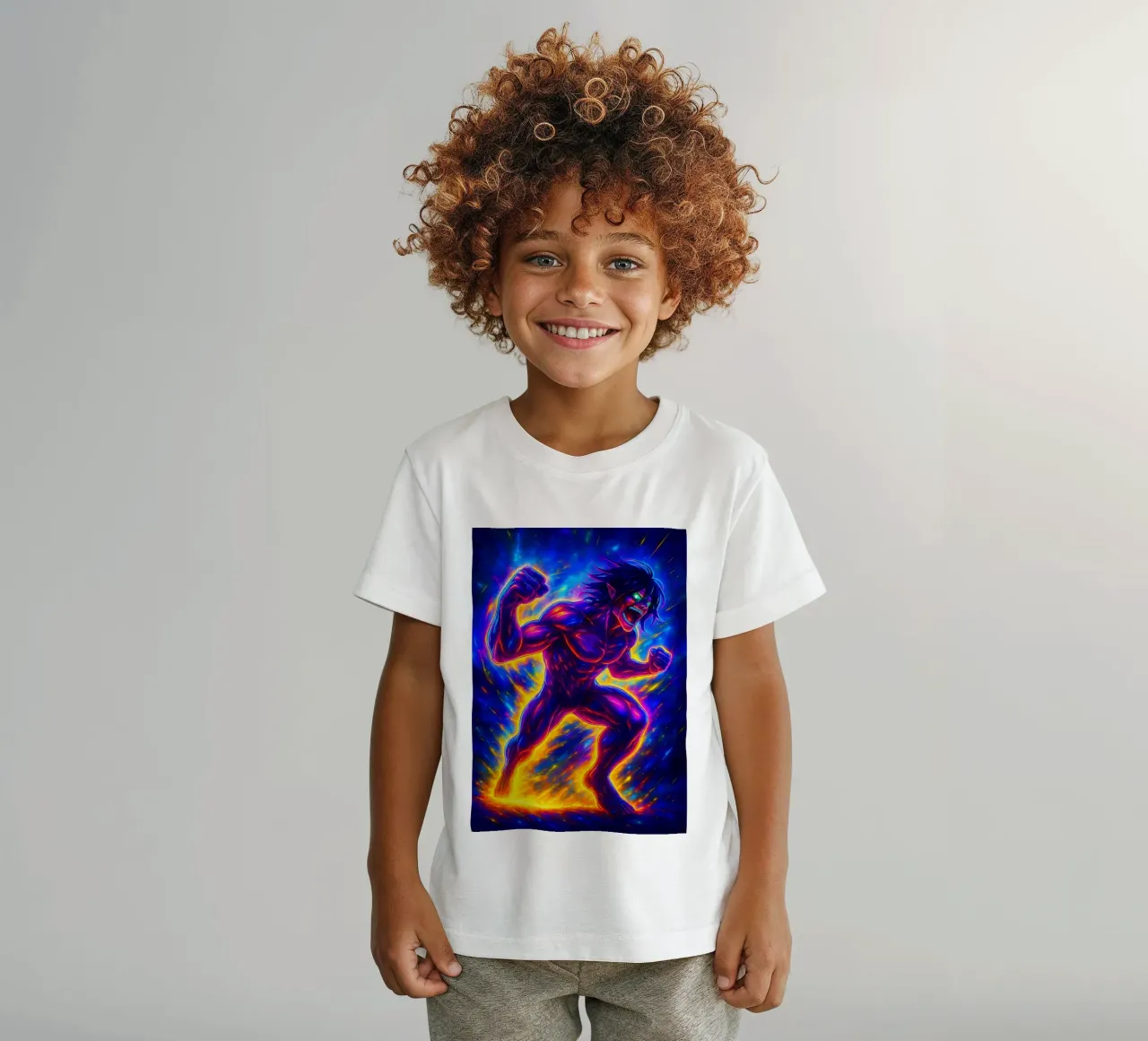 Soul Of Attack on titan Eren Jaeger t-shirt bambini da DGSoulheroes