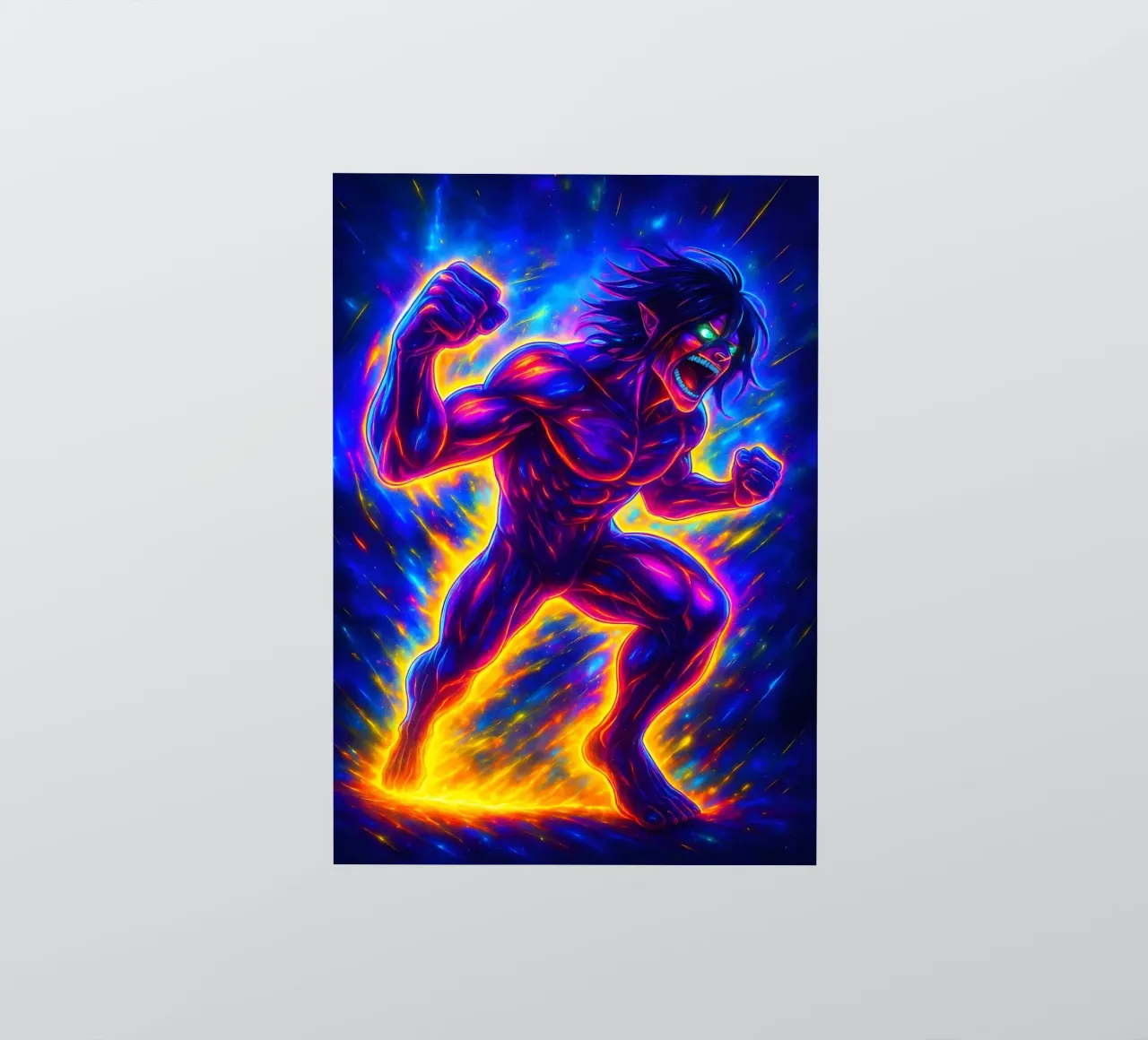 Soul Of Attack on titan Eren Jaeger adesivo da DGSoulheroes