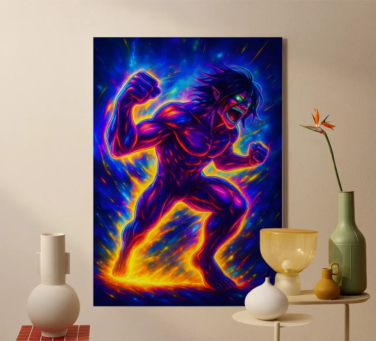 Soul Of Attack on titan Eren Jaeger plexiglass da DGSoulheroes