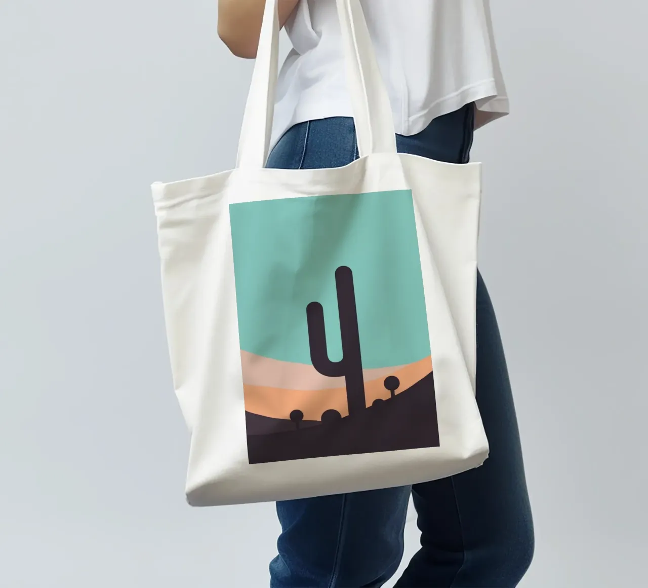 minimalist plant peaceful tote bag by prindy