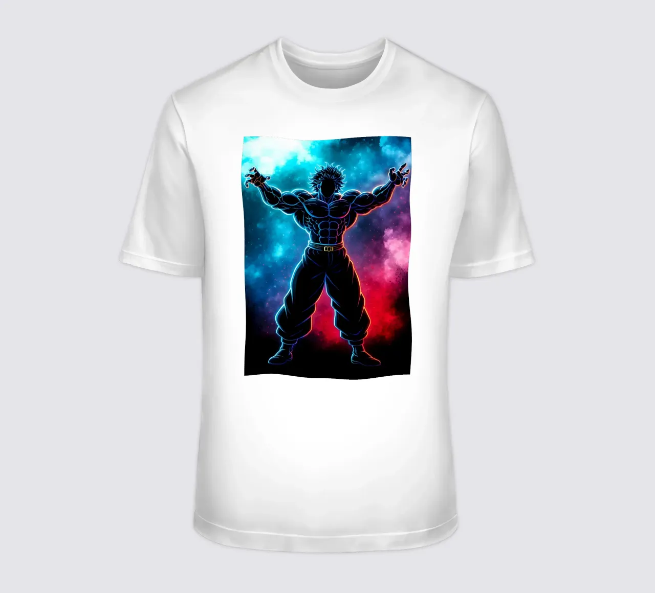 Soul Of baki hanma yujiro hanma t-shirt da DGSoulheroes
