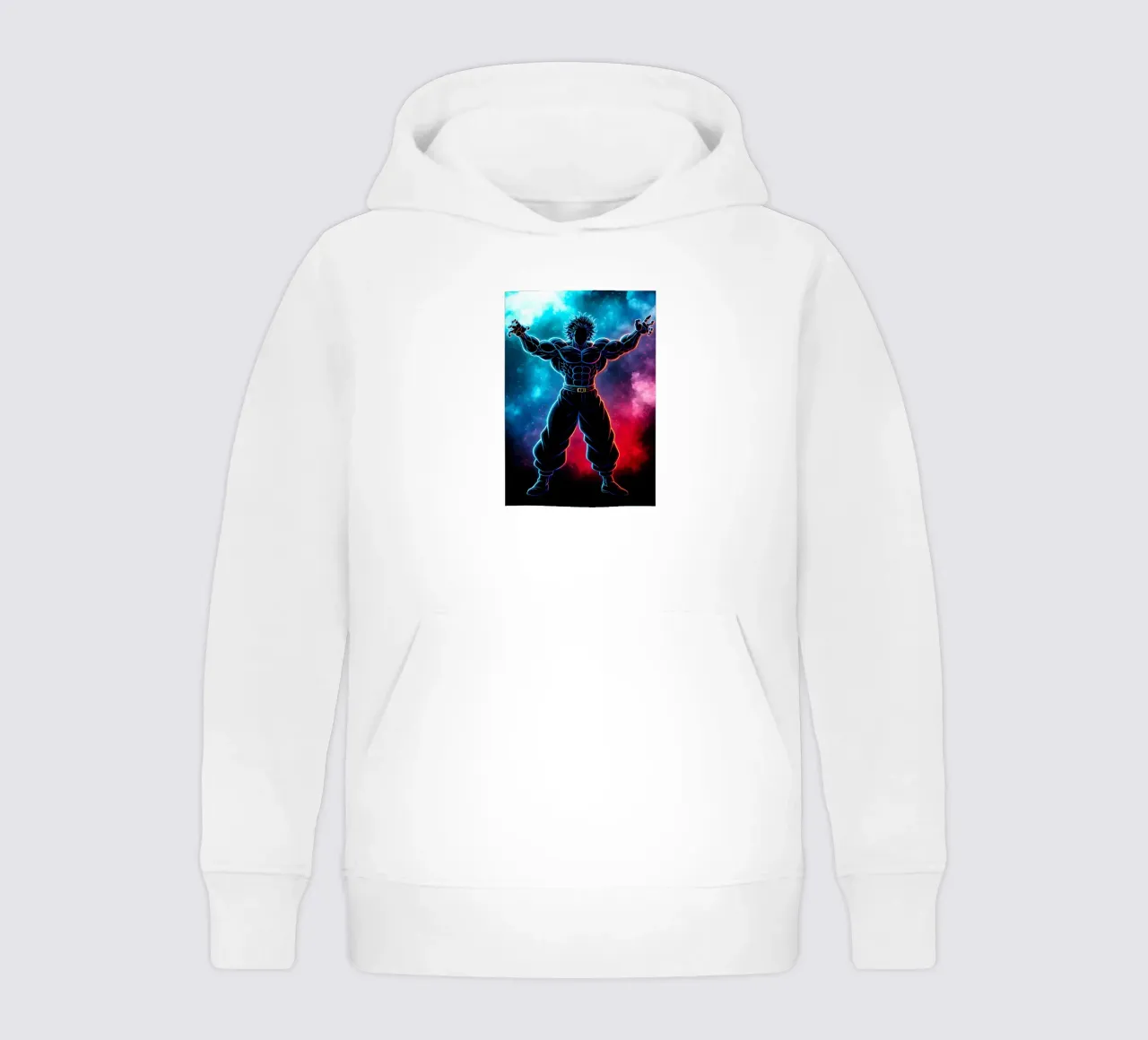 Soul Of baki hanma yujiro hanma felpa bambino con cappuccio da DGSoulheroes