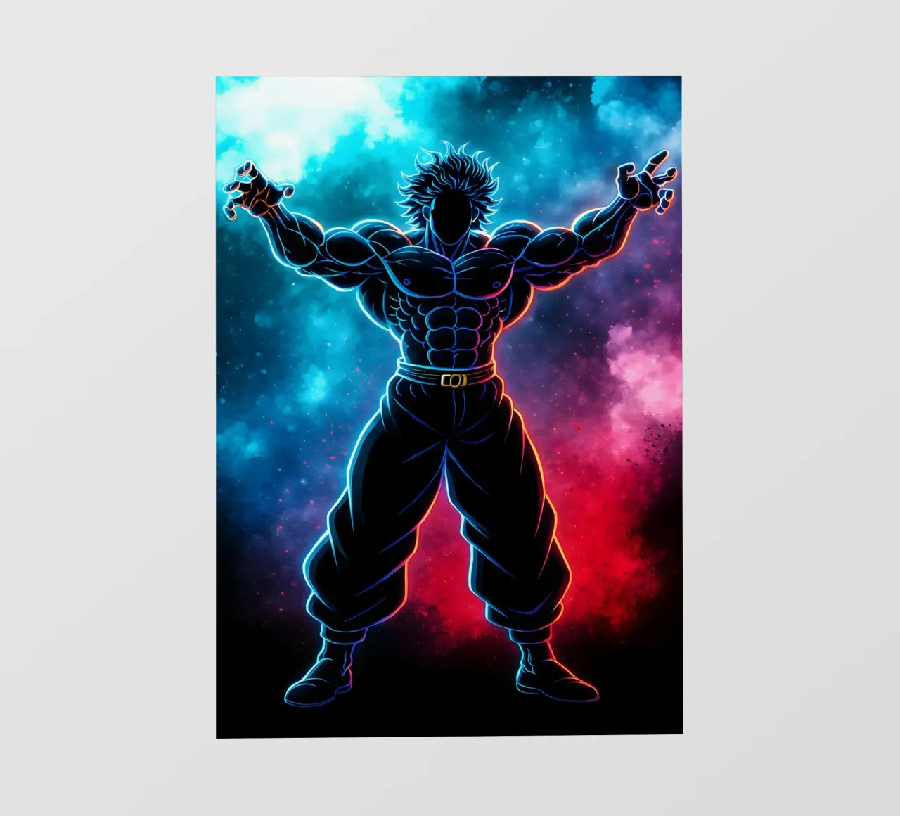 Soul Of baki hanma yujiro hanma pellicola backlit da DGSoulheroes