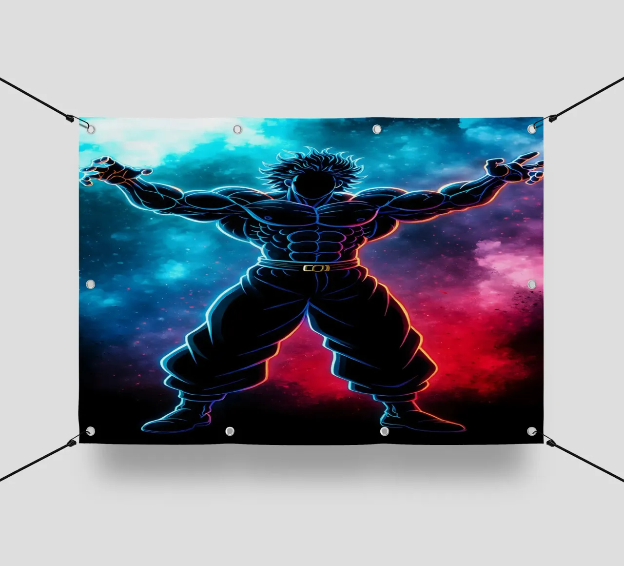 Soul Of baki hanma yujiro hanma telo in pvc da DGSoulheroes