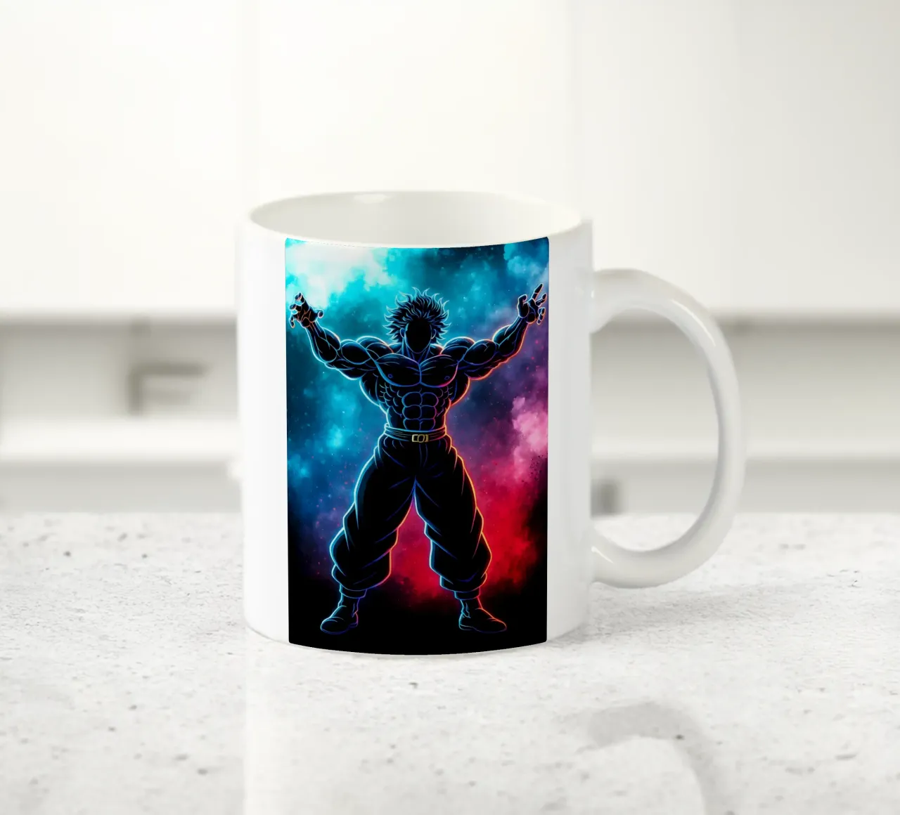 Soul Of baki hanma yujiro hanma tazza in ceramica da DGSoulheroes