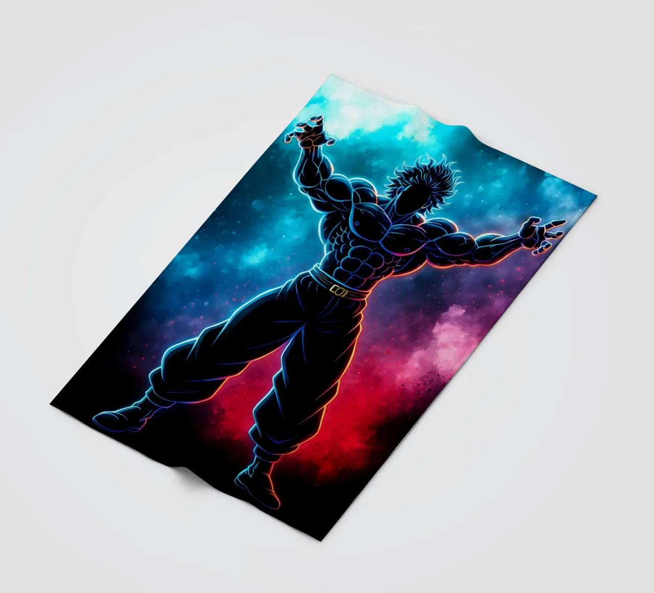 Soul Of baki hanma yujiro hanma coperta in pile da DGSoulheroes