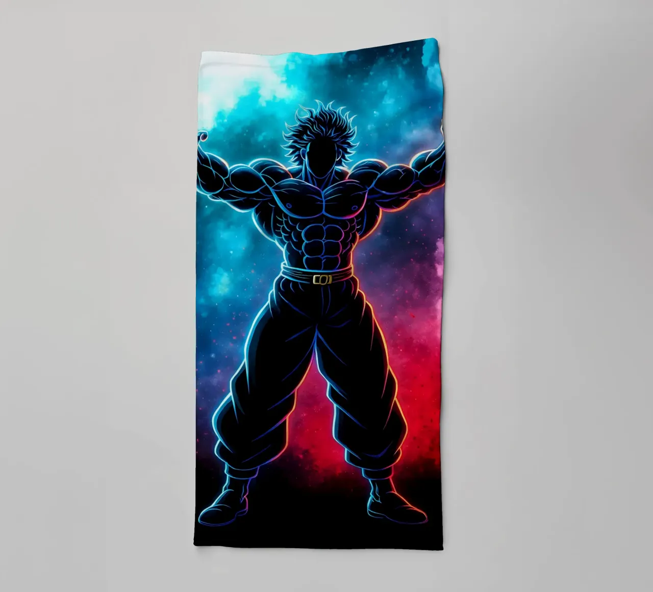 Soul Of baki hanma yujiro hanma asciugamano da bagno da DGSoulheroes