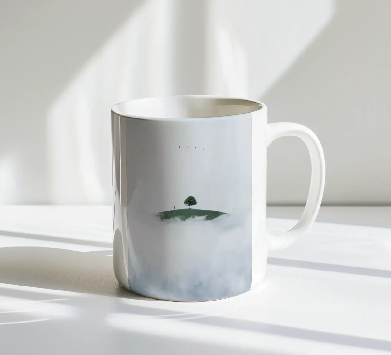 dreamlike tranquility tazza in ceramica da prindy