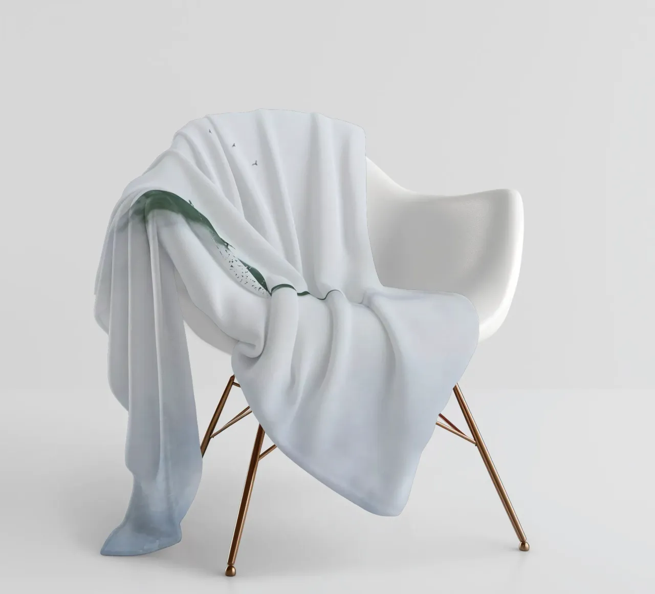 dreamlike tranquility coperta in pile da prindy