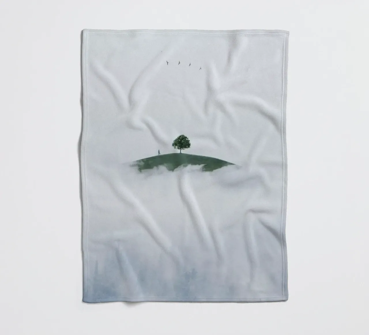 dreamlike tranquility coperta in pile da prindy