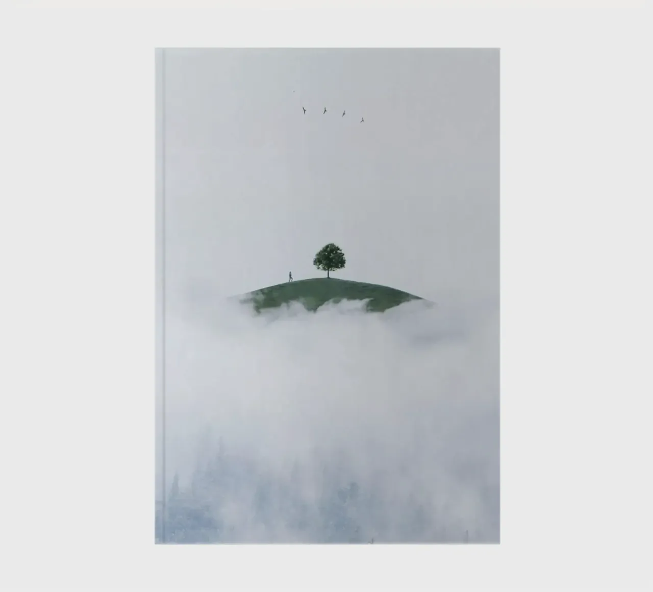 dreamlike tranquility Notizbuch von prindy
