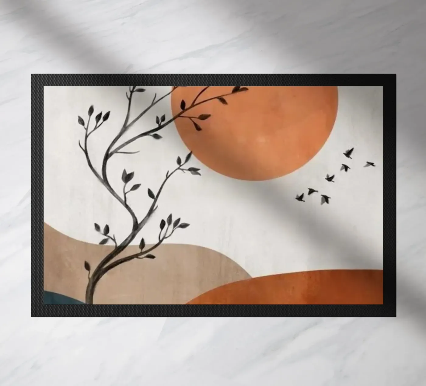 sunset silhouette zerbino da prindy