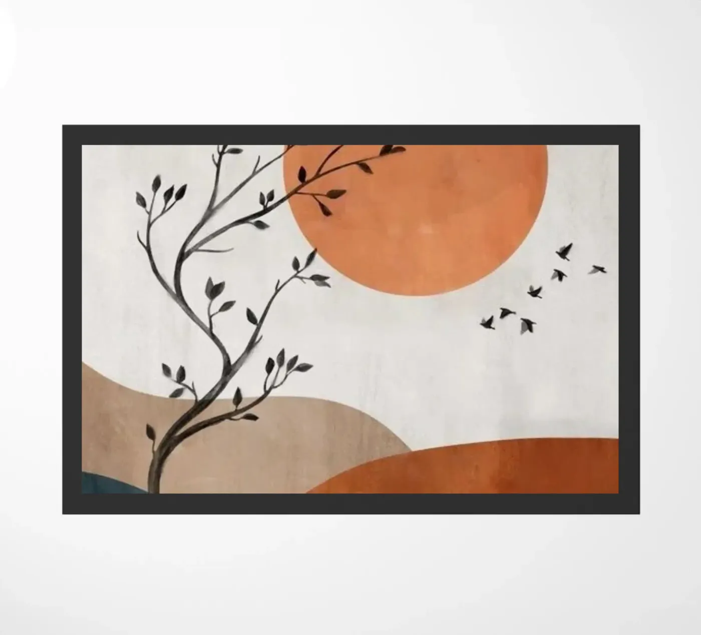 sunset silhouette zerbino da prindy