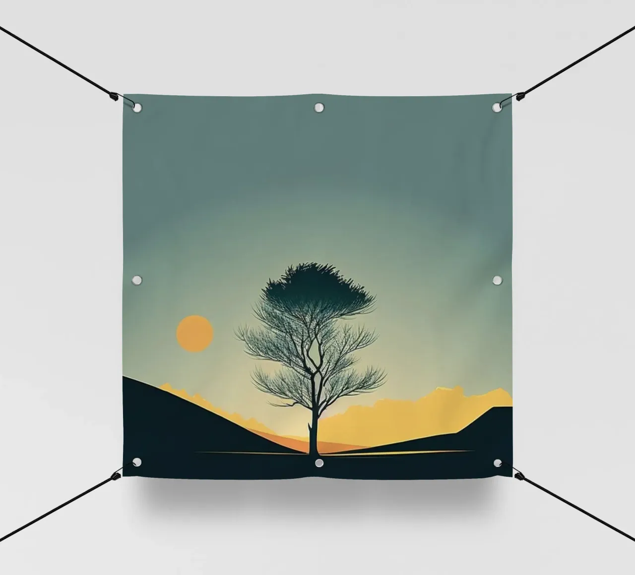 evening outdoors pvc cover by prindy