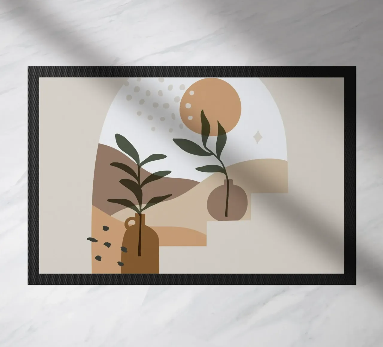 elements circles doormat by Histrol