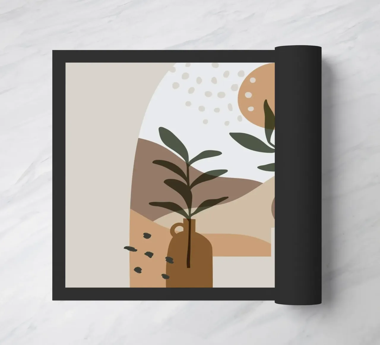 elements circles doormat by Histrol