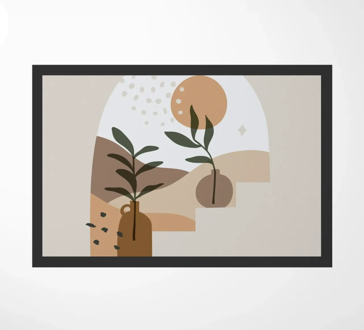 elements circles doormat by Histrol