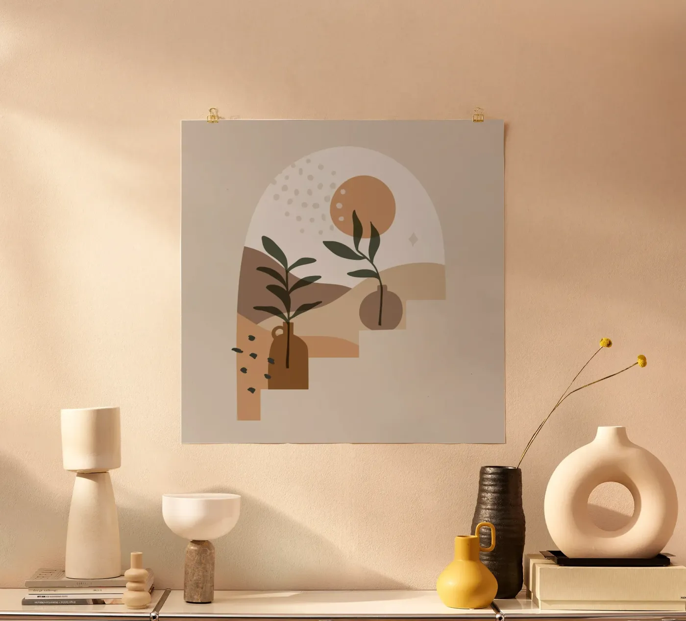 elements circles poster van Histrol